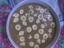 Bolo express de banana e granola (Vegan)