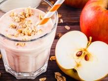 Esse suco de maçã e aveia é perfeito para o café da manhã: fornece energia e ainda ajuda a emagrecer