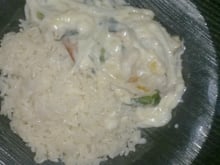 Filé de polaca ao molho branco
