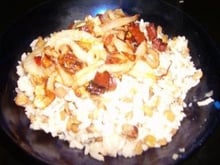 Lentilha com arroz prático e saboroso