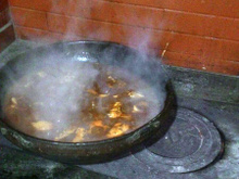 Frango com molho de cerveja