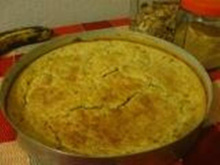 Torta de banana diet