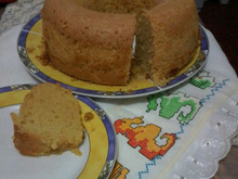 Bolo de laranja fofinho sem glúten