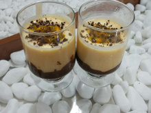 Mousse de maracujá trufado