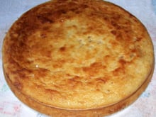 Pudim assado delicioso