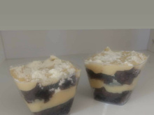 Brownie simples com casquinha