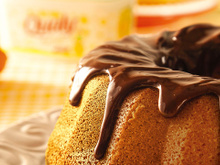 Bolo de Cenoura com Chocolate