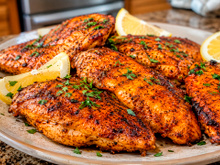 Transformei filé de frango simples em um prato irresistível com essa mistura secreta de temperos
