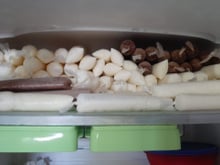 Geladinho de tapioca com coco