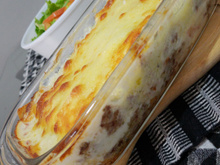 Carne moída de forno