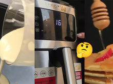 Ganhe tempo no café da manhã fazendo panqueca na airfryer desse jeito, você vai me agradecer!