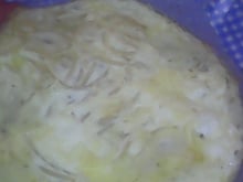 Macarrão cremoso gratinado