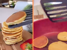 Sem açúcar, sem glúten e SEM BANANA: já salva essa receita de panqueca saudável para fazer num café da manhã especial