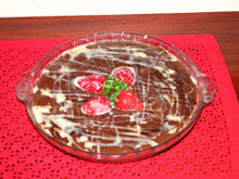 Fondue de chocolate com morangos