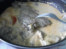 Filé ao molho de mostarda