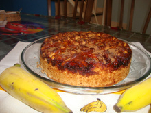 Torta de banana da Lú