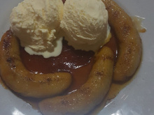 Banana flambada