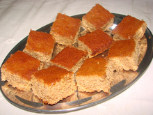 Bolo de melado de rapadura