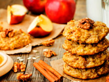 Biscoitos proteicos de aveia e maçã sem açúcar: uma receita fácil pronta em 30 minutos