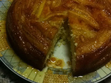 Bolo de banana caramelizada diet (fofinha a massa)