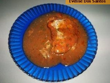 Peixe ao molho rosé