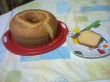 Bolo de fubá simples