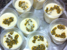 Mousse de maracujá da mamãe