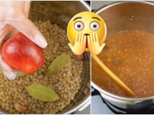 Coloque uma maçã para cozinhar com o feijão: o resultado vai te surpreender