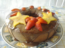 Bolo econômico de chocolate