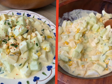 Tem iogurte grego sobrando na geladeira? Aproveite o ingrediente nesta receita que vai deixar suas saladas de vegetais ainda mais saborosas