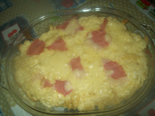 Macarrão com molho branco