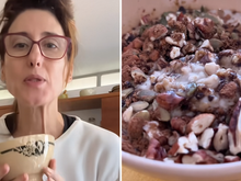 Nem tapioca, nem ovo mexido: depois que aprendi essa receita de mingau de aveia da Paola Carosella eu faço todos os dias no café da manhã