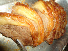 Picanha no sal grosso