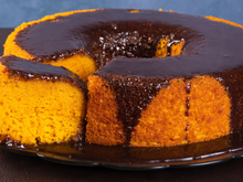 Bolo de cenoura sem farinha e sem açúcar, mas cheio de sabor para a sua dieta sem glúten