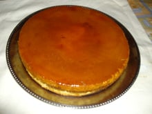 Bolo pudim de laranja