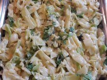 Salada de repolho com frutas
