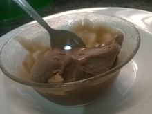 Sorvete de brigadeiro fácil