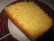 Bolo de milho especial