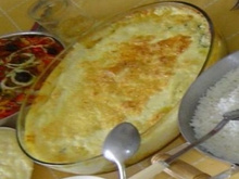 Frango gratinado