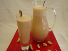 Vitamina de papaia e castanha-do-pará com Ades