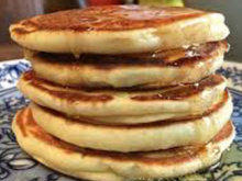 Receita de panqueca americana