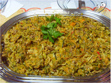 Macarrão com abobrinha