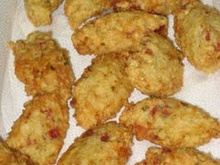 Bolinho saboroso de arroz