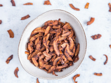 Bacon vegano: o que é e como fazer