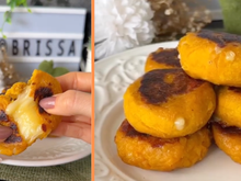 Salgado de 3 ingredientes feito com massa de abóbora: receita saudável é muito fácil e pode fazer na frigideira, forno ou airfryer