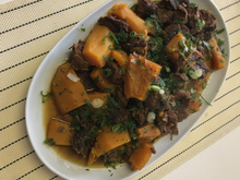 Músculo com abóbora