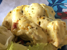 Filé de frango no molho de mostarda