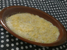 Lasanha de purê de batata e frango