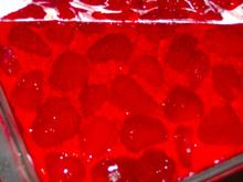 Torta de bolachinha de morango