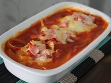 Macarrão talharim de forno
